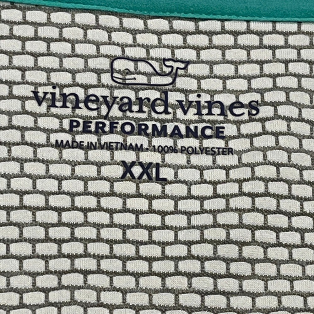 Vineyard Vines Sankaty 1/4 Zip Pullover Mens XXL Gray Nautical Coastal Preppy - Picture 8 of 10